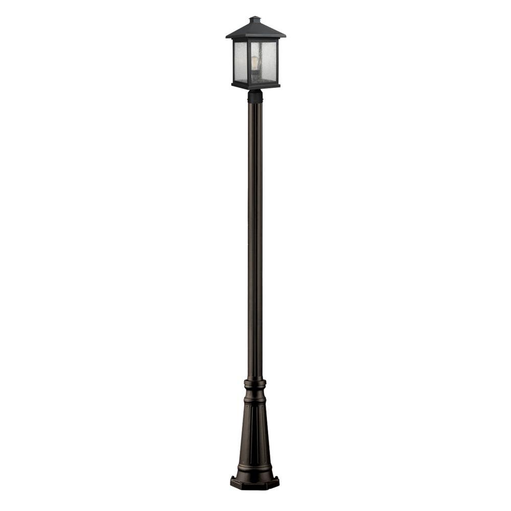 Filament Design Malone 1 Light Oil Rubbed Bronze Outdoor Lamp Post Filament Design Malone 1 Light Oil Rubbed Bronze Outdoor Lamp Post