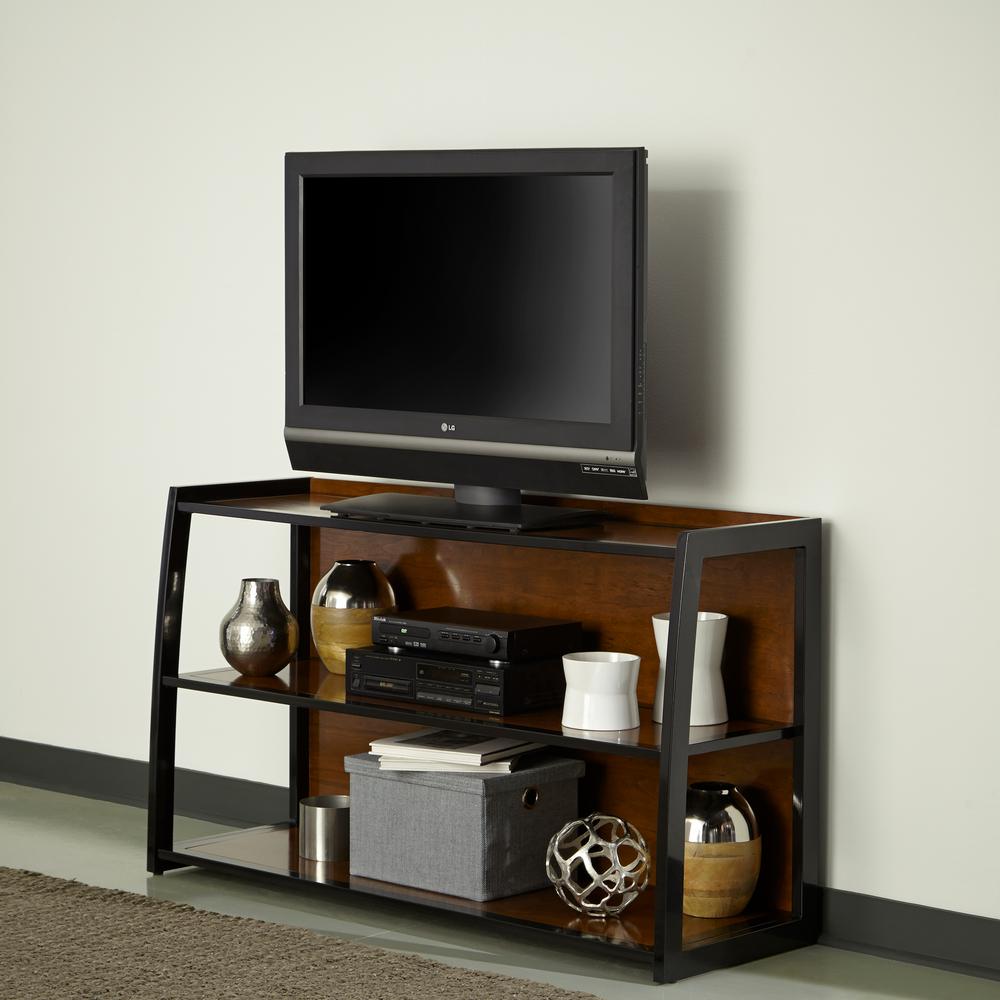 Bell'O Black Entertainment CenterPVS4208HG The Home Depot