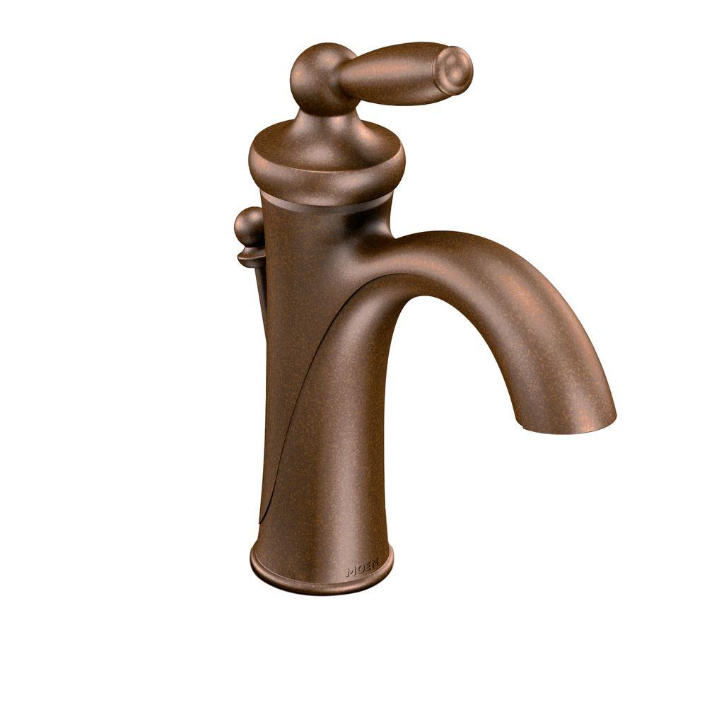 Moen Brantford Single Hole Single Handle Low Arc Bathroom Faucet