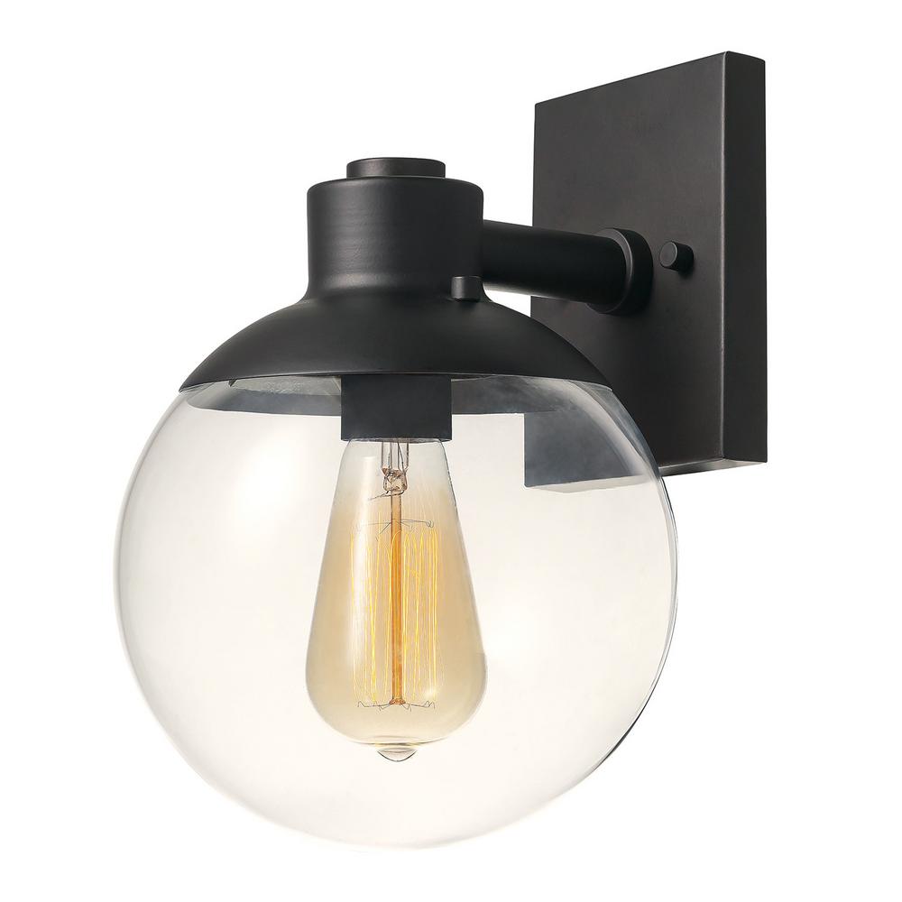 Globe Electric Portland 1 Light Dark Bronze Sconce Globe Electric Portland 1 Light Dark Bronze Sconce