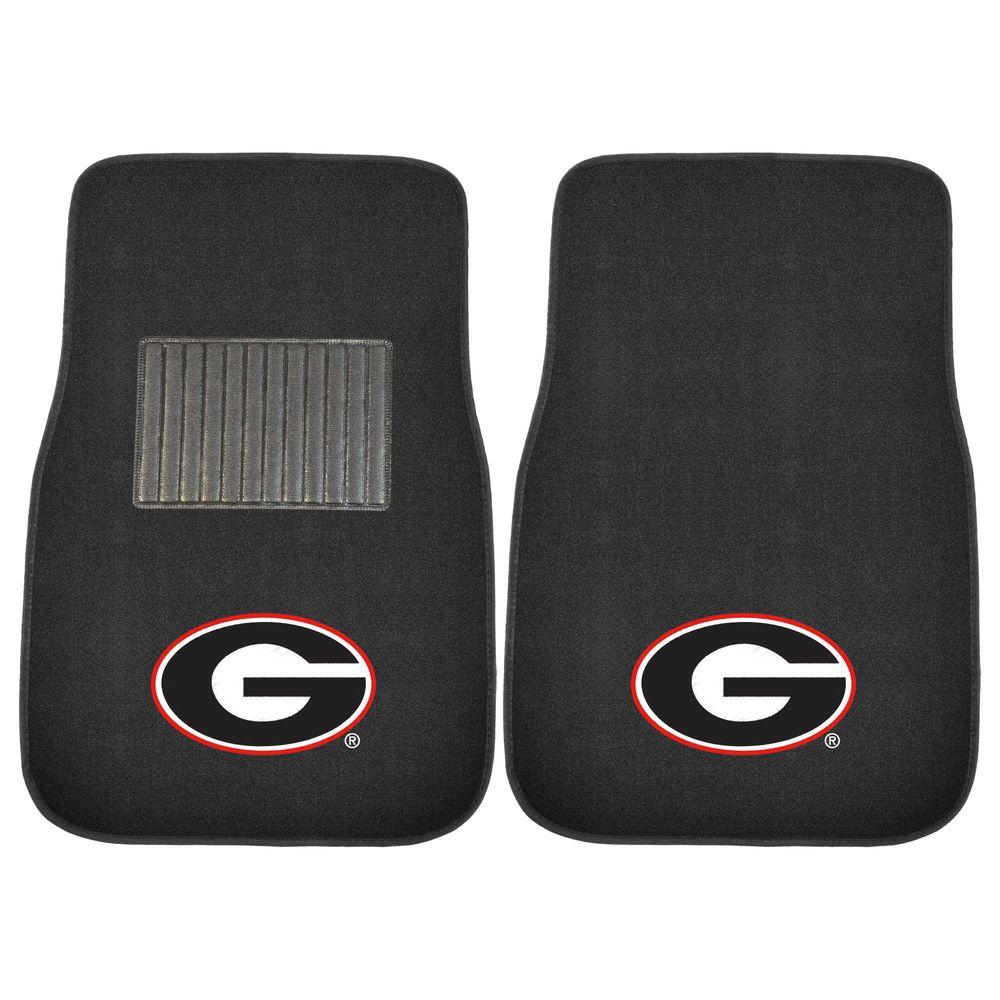 Fanmats Ncaa University Of Georgia 2 Piece 17 In X 25 5 In