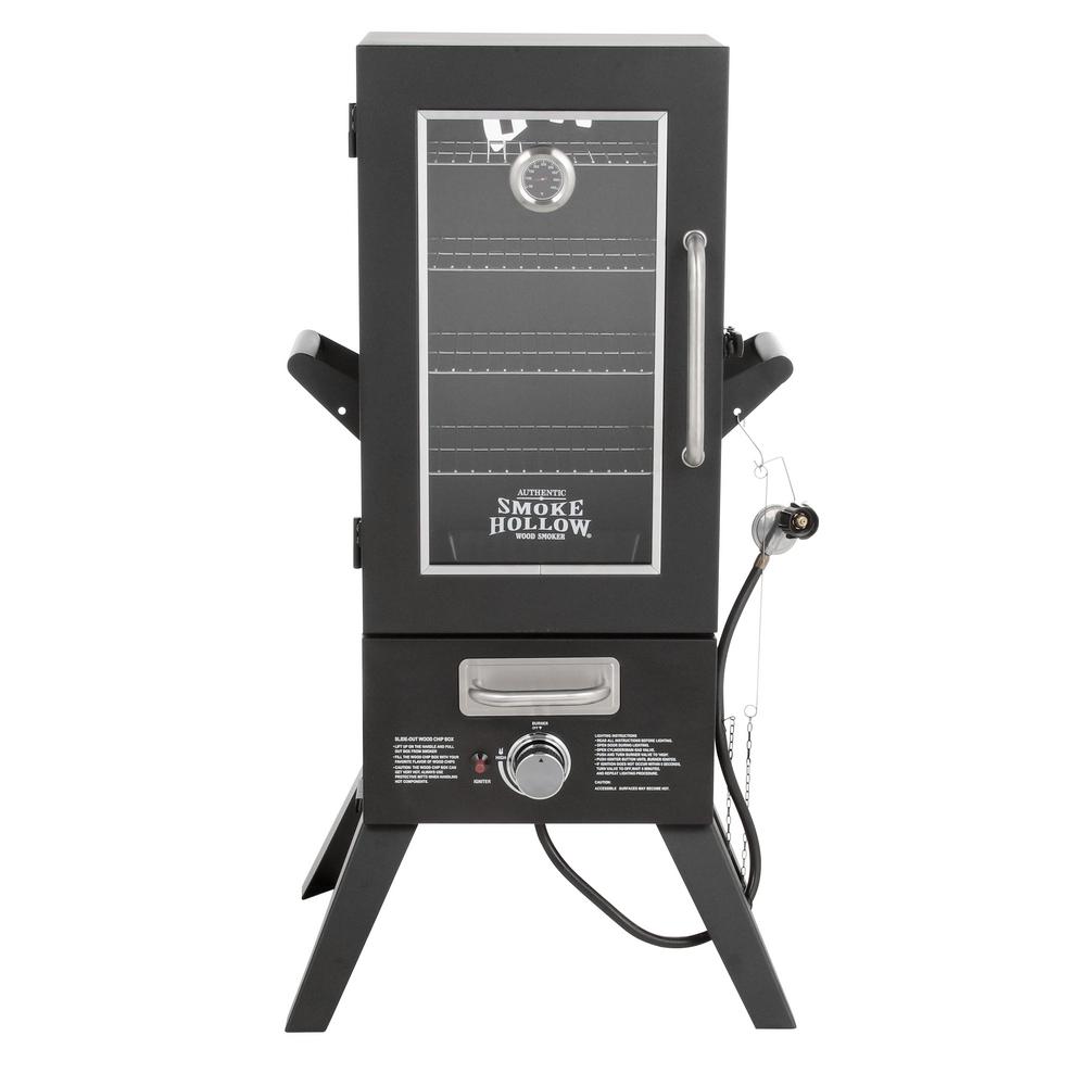 Smoker Grill Barbecue BBQ Large Outdoor Upright Vertical Cooker Black LP New 186505000834 eBay