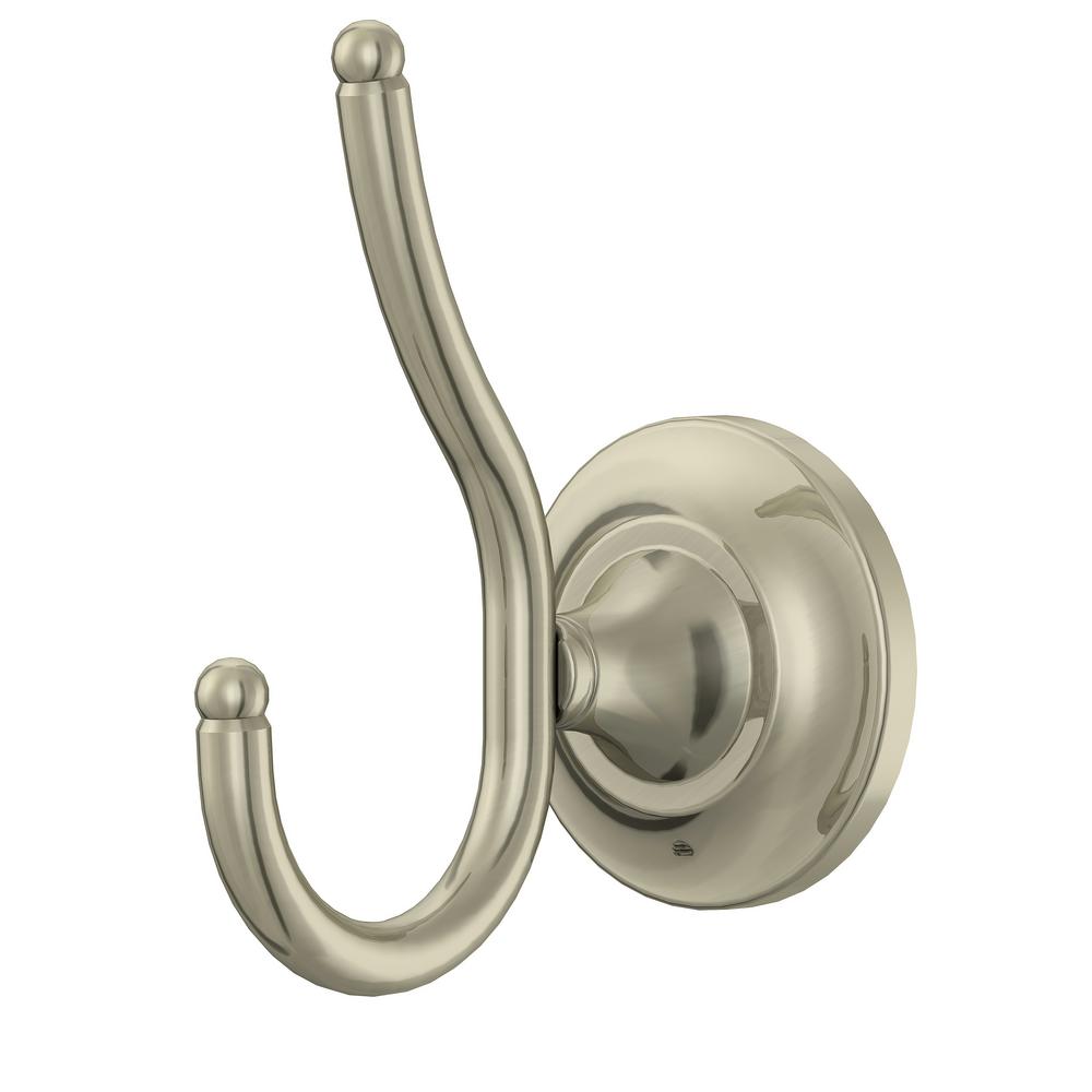 Glacier Bay Cooperton Robe Hook in Brushed Nickel-BZ541100BN - The Home ...