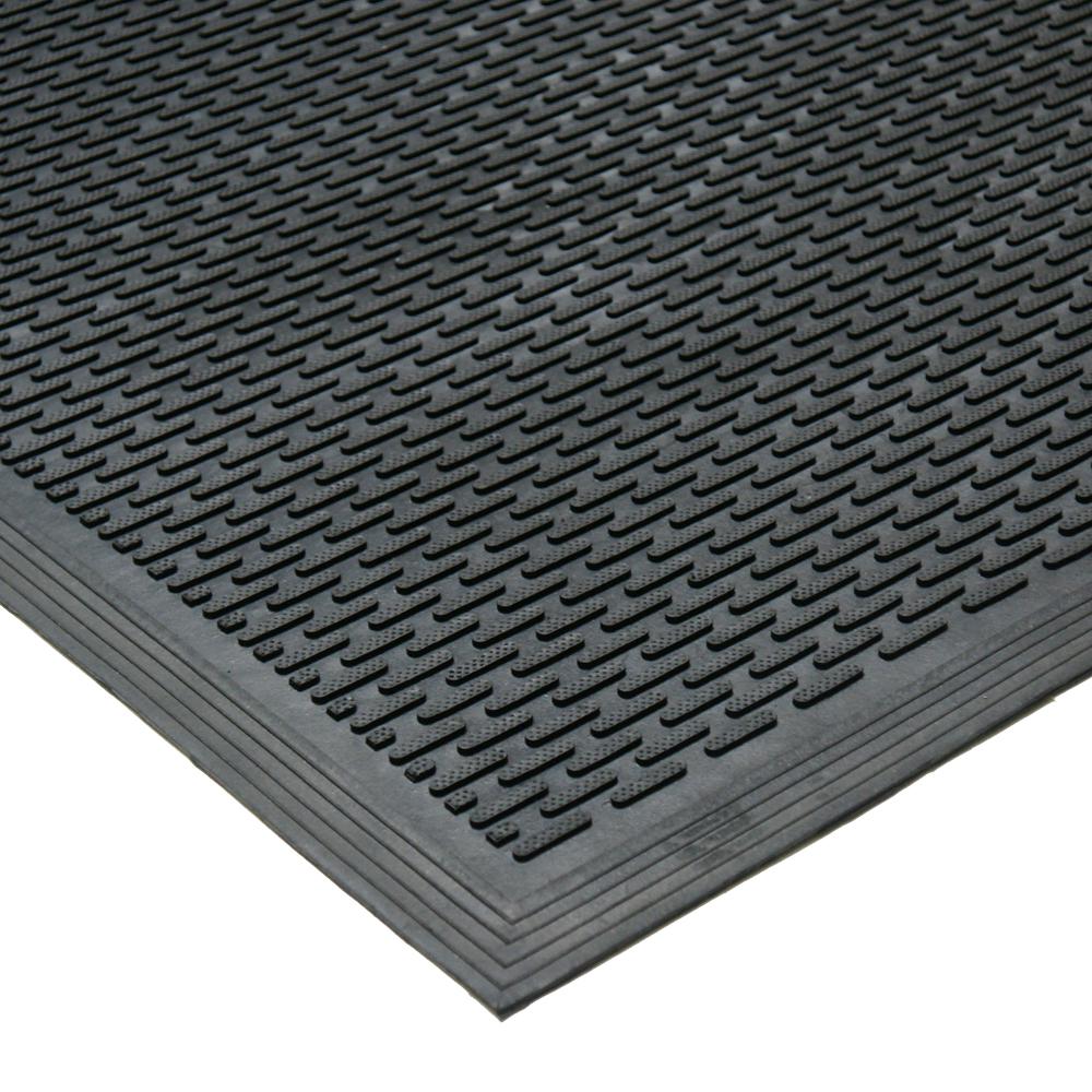Kora 76 Rubber Block 120 x 80 x 20 mm Black