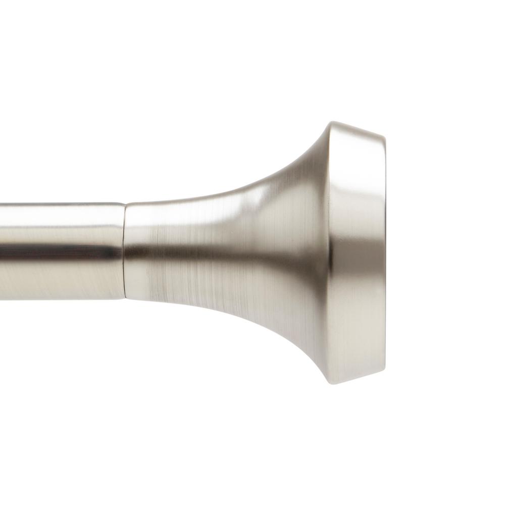 Umbra Ella 1 In Dia Single Rod 36 In 72 In In Nickel Steel