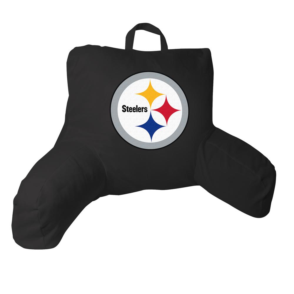 Standard Steelers Polyester Bed Rest Pillow 1nfl195000078ret The