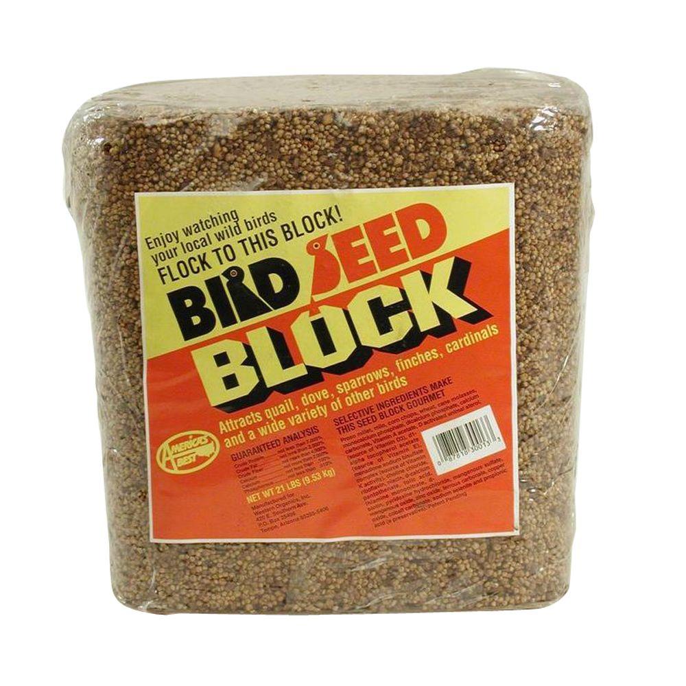 America's Best 21 lb. Wild Bird Millet Seed BlockAZP30013