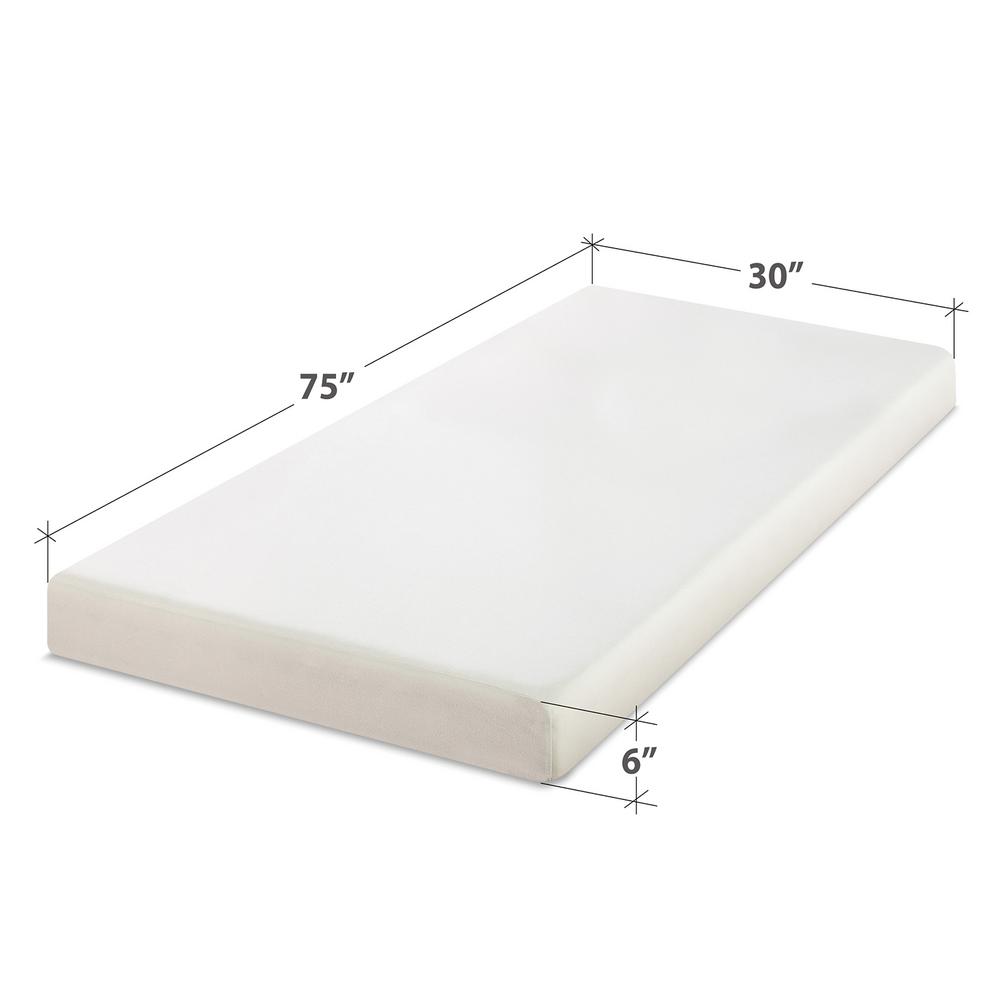 narrow twin memory foam mattress