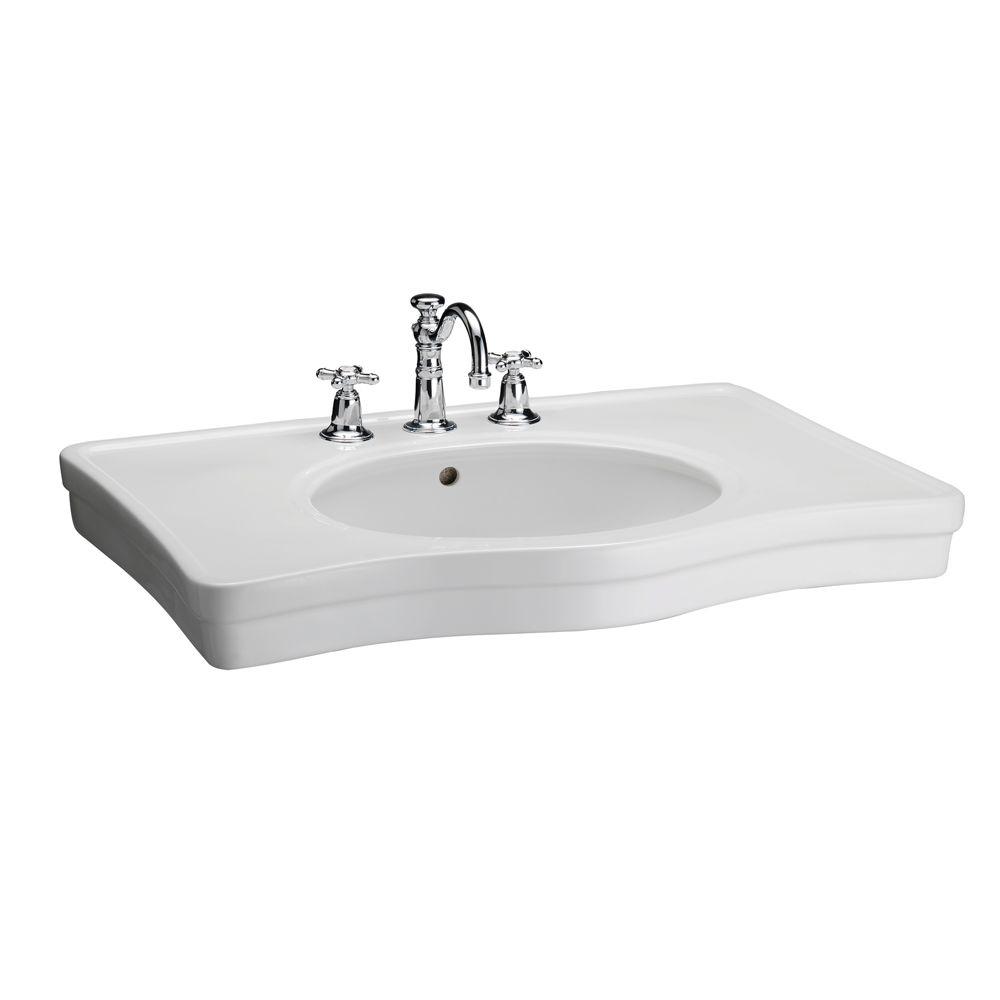 Elizabethan Classics English Turn 35 in. Console Sink Basin Only in