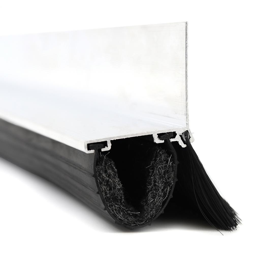 Xcluder 12’ X2 Rodent Proof Garage Door Seal Kit, Multiple Retainer Sizes