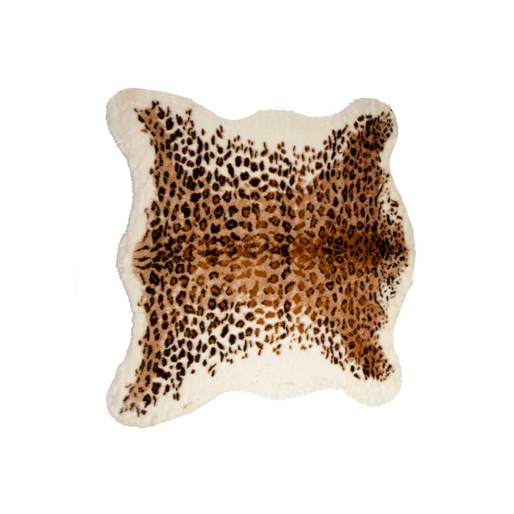 Faux El Paso Leopard 5 ft. x 8 ft. Cowhide Rug676685029928 The Home