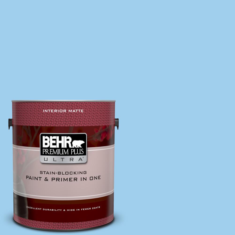 Behr Premium Plus Ultra 1 Gal P510 2 Mediterranean Charm Matte P510 2 Mediterranean Charm Matte Interior Paint