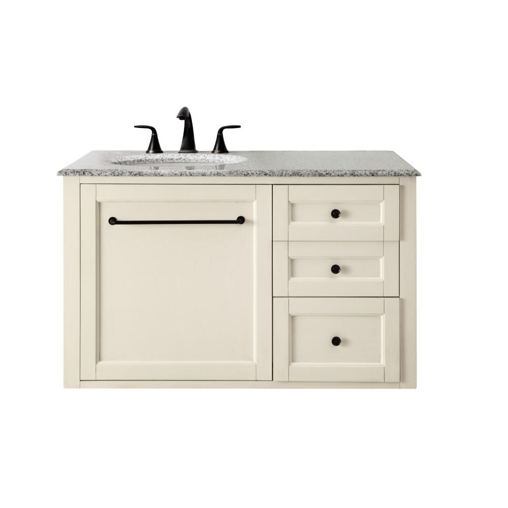 Home Decorators Collection Hamilton 39 In W Wall Hung Single Vanity Home Decorators Collection Hamilton 39 In W Wall Hung Single Vanity Ivory With Granite
