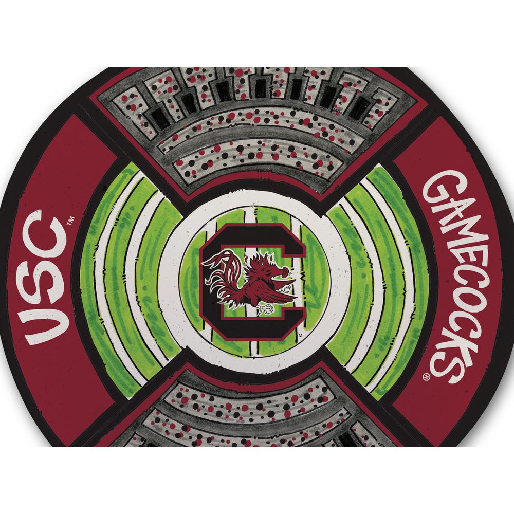 South Carolina Heavyweight Melamine Collegiate Serving Tray