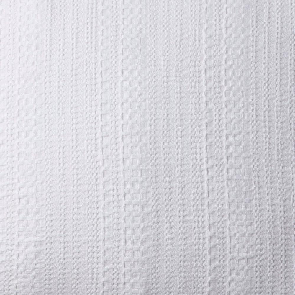 The Company Store Interwoven White Solid Cotton Blend Twin Duvet