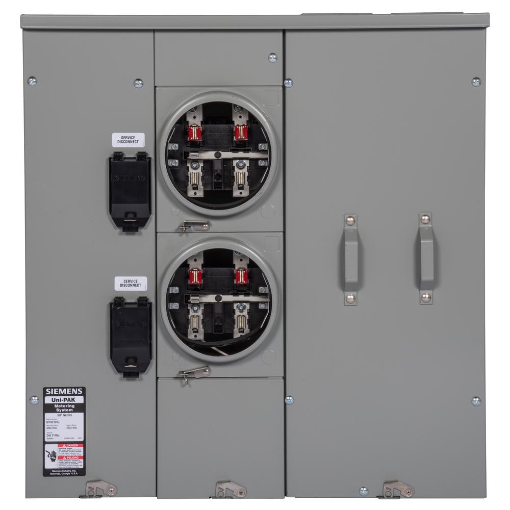 100 amp panel with breakers