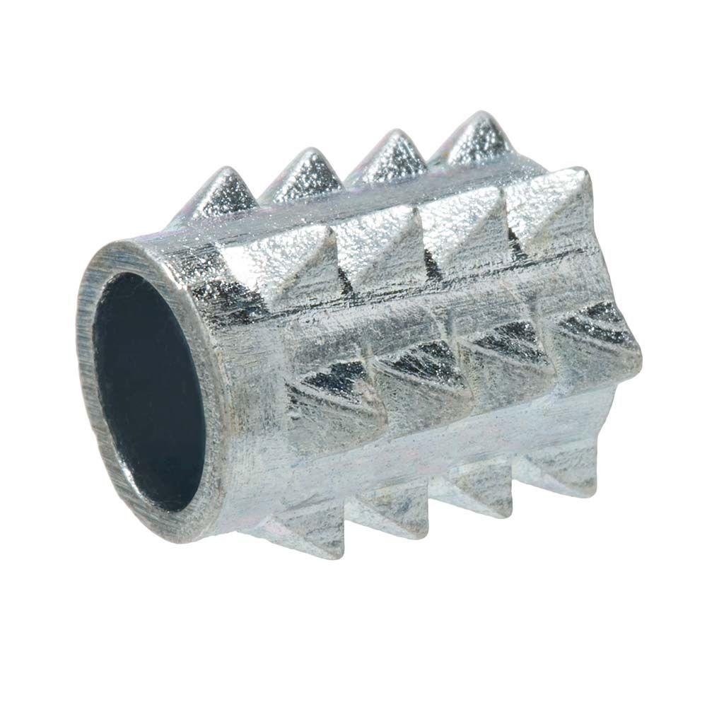 Crown Bolt 1/4 in.20 tpi x 13 mm Zinc Type A Insert Nut Screw (4Pack