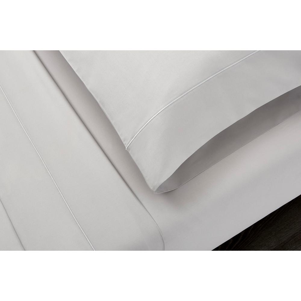 Luxury-USA Bedding All Item /& Size Plain 100/% Pima Cotton 1000 TC Dark Grey