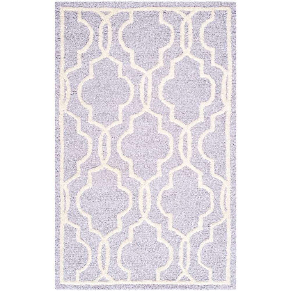 Safavieh Cambridge Lavender/Ivory 3 ft. x 4 ft. Area RugCAM132C24