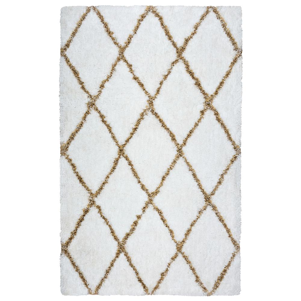 nuLOOM Beaulah Shaggy White 7 ft. 6 in. x 9 ft. 6 in. Area RugHJKZ01A