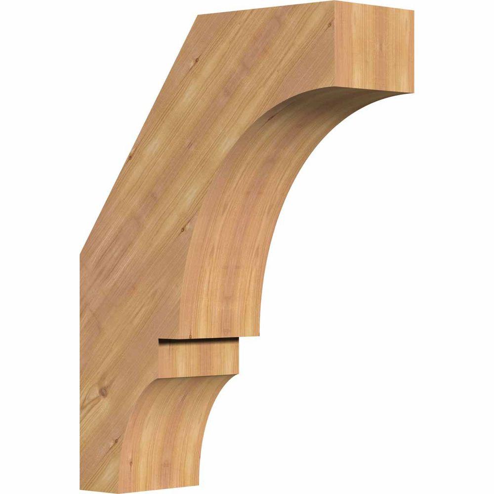 Ekena Millwork 3.5 in. x 14 in. x 10 in. Western Red Cedar Balboa