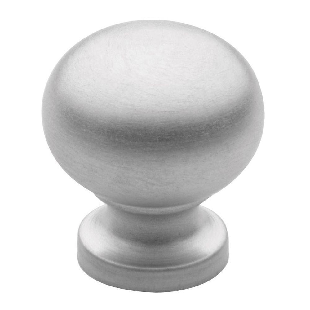Liberty 11/8 in Satin Chrome Grace Round KnobP50156HSCC