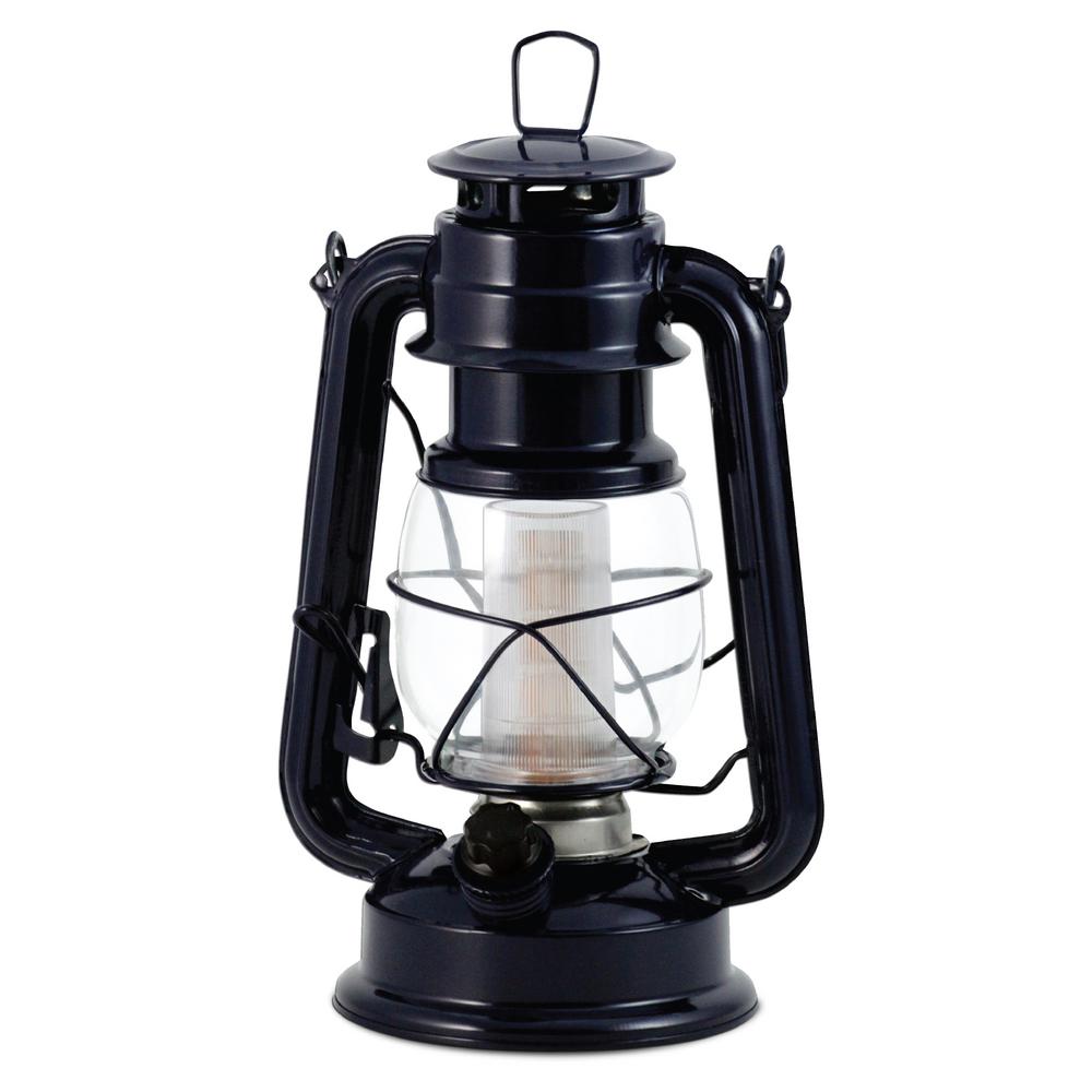 Northpoint Vintage Blue Battery Operated 12 LED Lantern (12Pack
