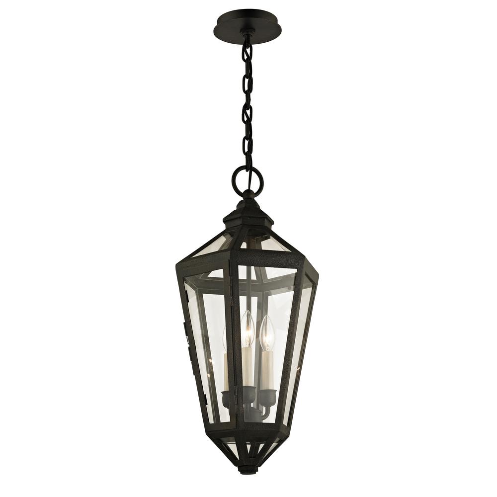 Troy Lighting Calabasas Vintage Brown 3-Light 11.5 in. W Outdoor ...