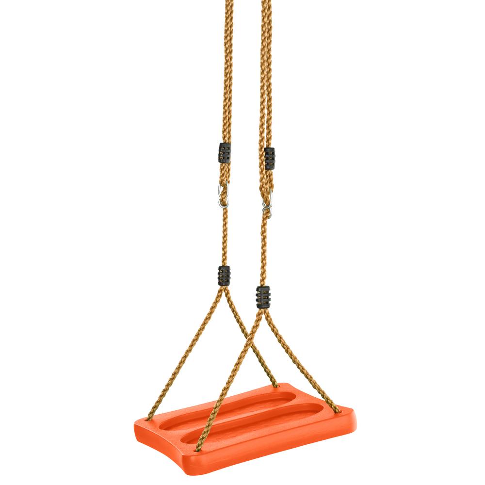 Swingan One Of A Kind Standing Swing With Adjustable Ropes Fully Assembled OrangeSWSSROR The