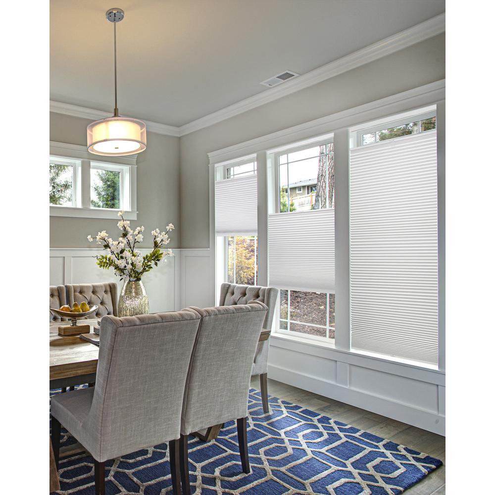 Chicology Cut To Width Cotton 9 16 In Blackout Cordless Cellular Shades 48 In W X 72 In L Ct Bc I 48 72 The Home Depot