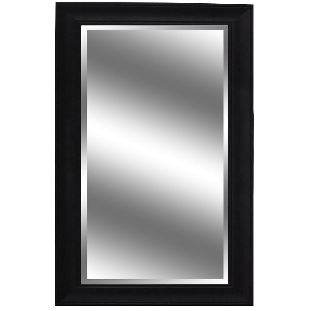 Y Decor 37 in. x 60 in. Dark Espresso Woodgrain Resin Framed MirrorEC6037DE5S The Home Depot