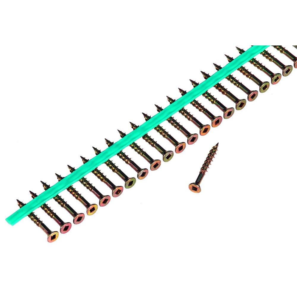 MURO 8 11/2 in. Internal Square FlatHead Wood Screws (2100Pack