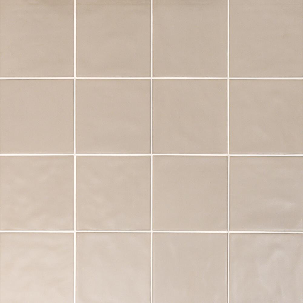Oakland Light Brown 6 In X 7mm Matte Porcelain Floor And Wall Tile 44 Pieces 10 76 Sq Ft Box