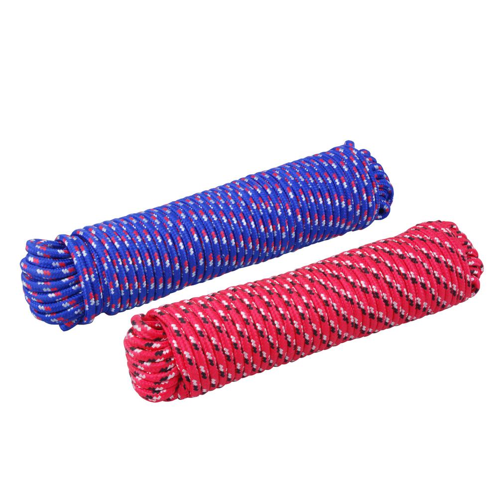 Max Load 3/8 in. x 100 ft. Diamond Braid Poly Ropes NonWire String