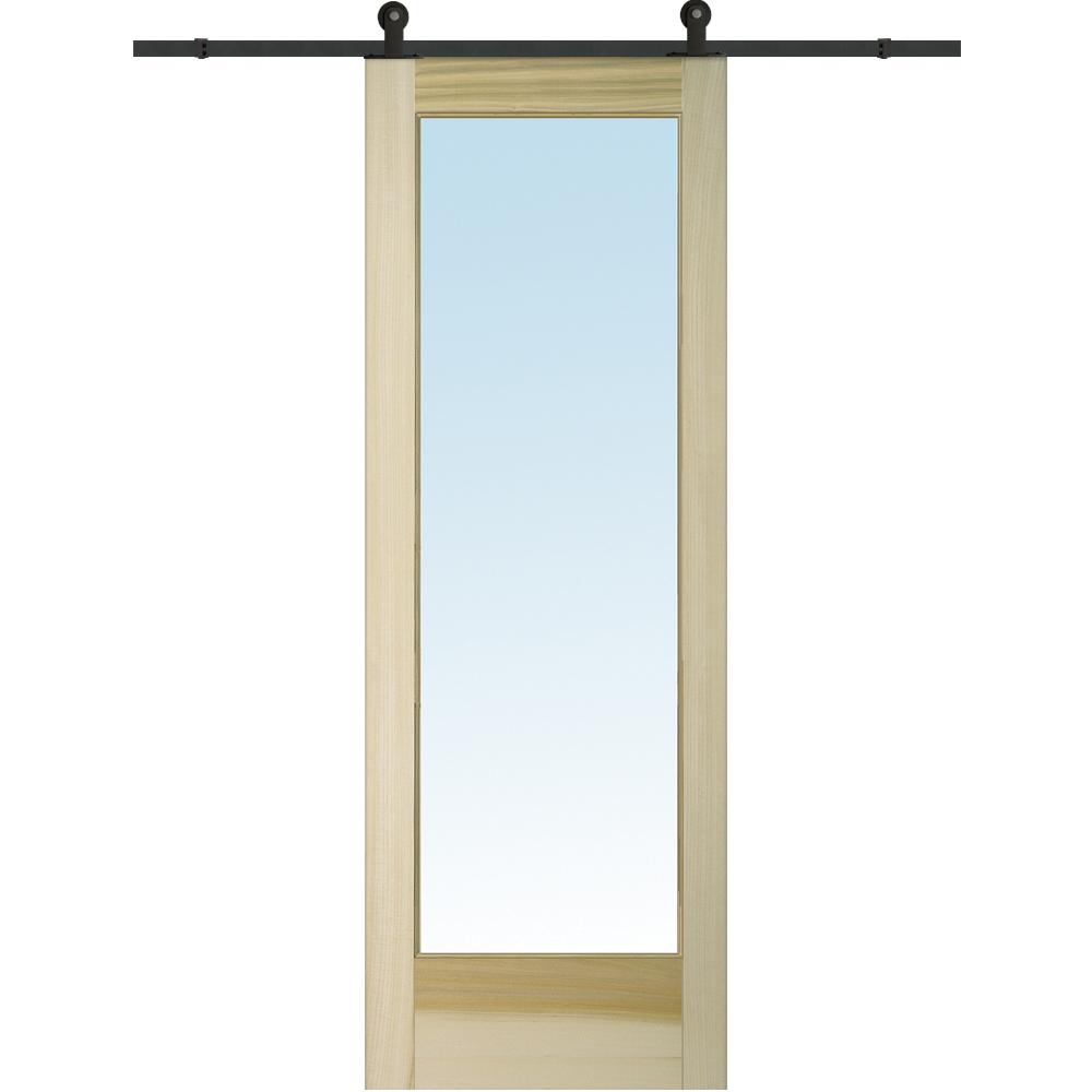 Unfinished 36 X 96 Barn Doors Interior Closet Doors The