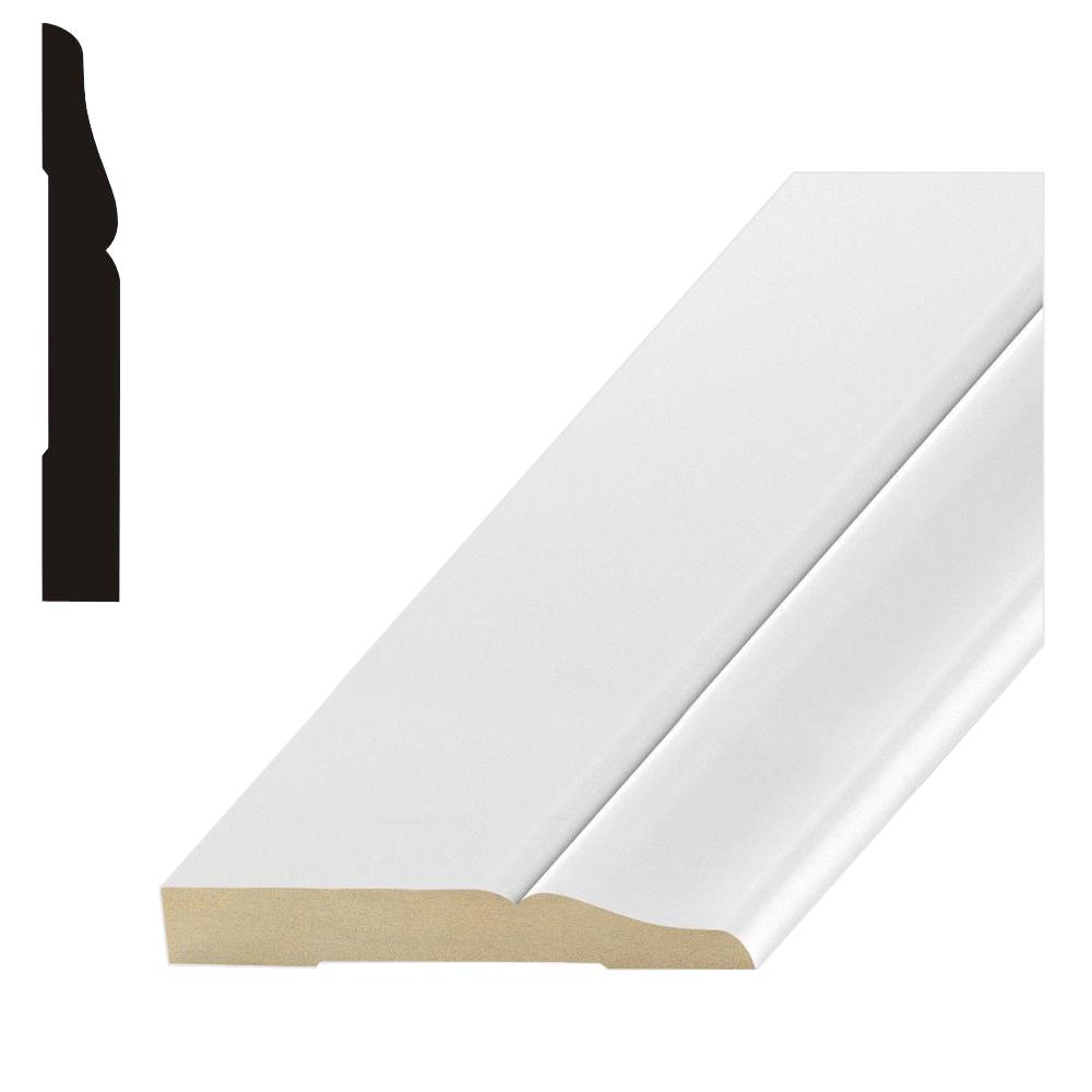 Finished Elegance 3711 1/2 in. x 31/2 in. x 96 in. MDF Base Moulding