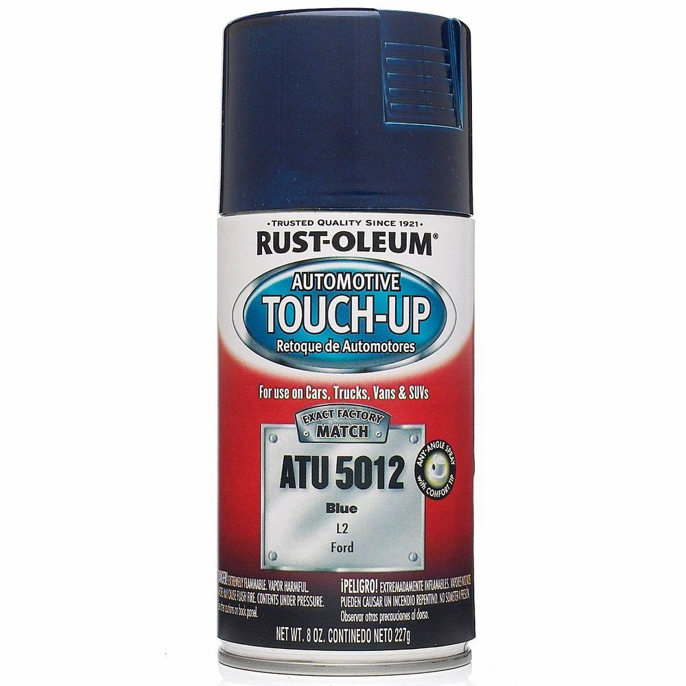 RustOleum Automotive 8 oz. Blue Auto TouchUp Spray (6Pack)ATU5012 The Home Depot