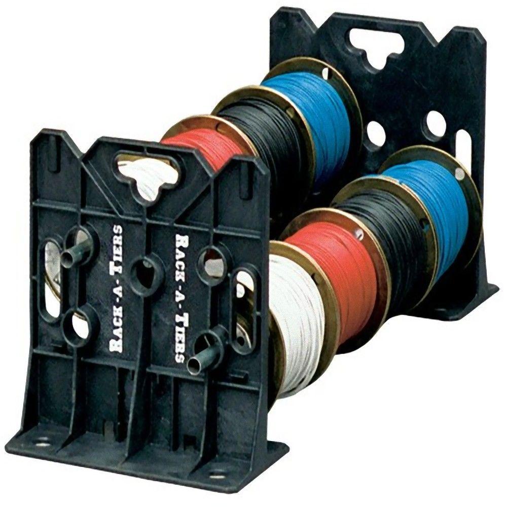 Home Garden Wire Dispenser Cable Storage Organizer 330lbs Reel Spool 