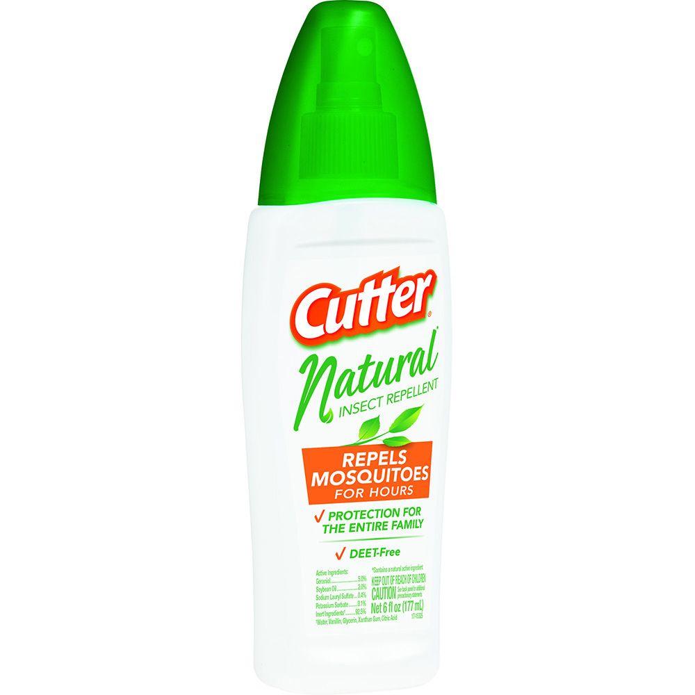 Cutter 6 oz. Natural Insect Repellent PumpHG95917 The Home Depot