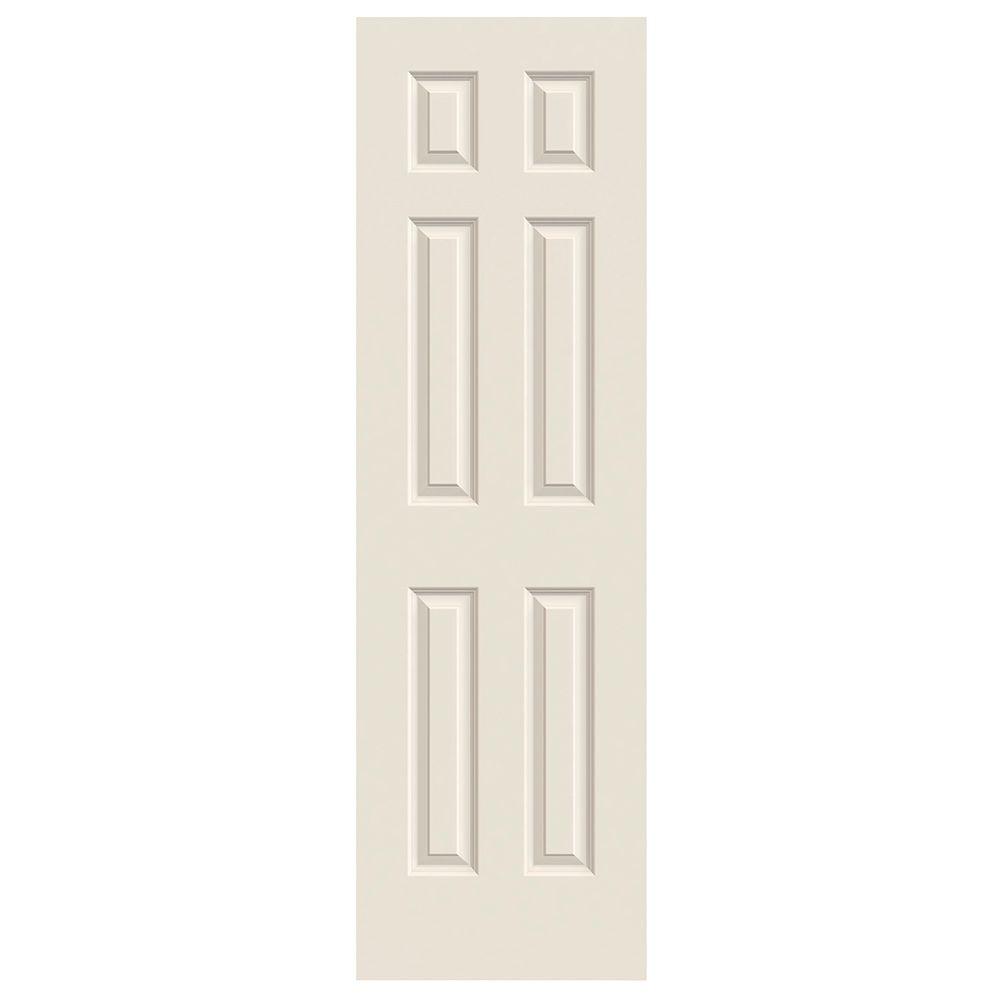 JELD-WEN 24 In. X 80 In. Colonist Primed Textured Molded Composite MDF ...