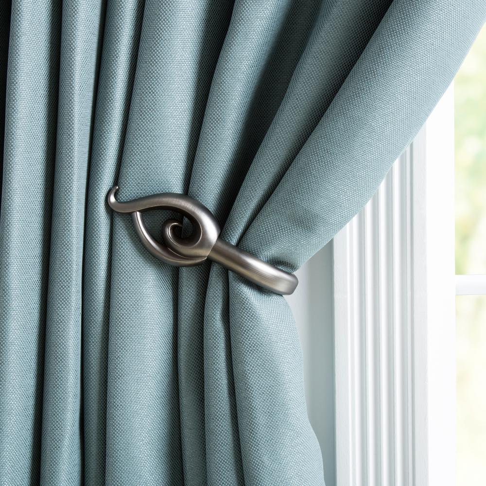 Curtain Holdbacks & Tie Backs Curtain Rods & Hardware The Home Depot