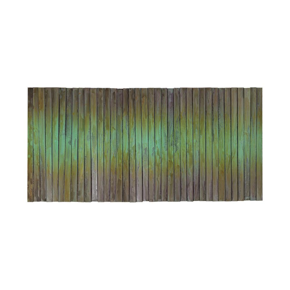 An Lighting Metal Wave 28 In X 54 Steel And Copper Hanging An Lighting Metal Wave 28 In X 54 Steel And Copper Hanging Wall