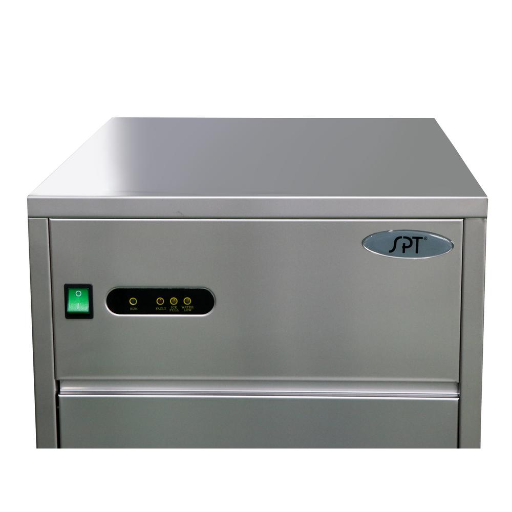 SPT 88 lb. Freestanding Flake Ice Maker in Stainless SteelSZB41 The