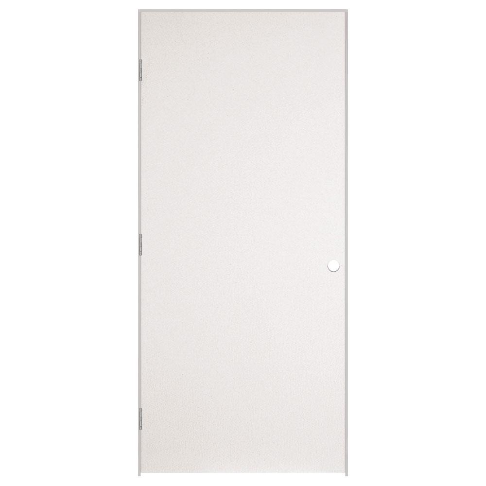 Masonite 36 in. x 80 in. Smooth Flush Hardboard Hollow Core Primed ...