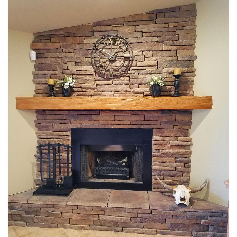 Ekena Millwork 8 In X 12 In X 5 Ft Sandblasted Faux Wood Beam