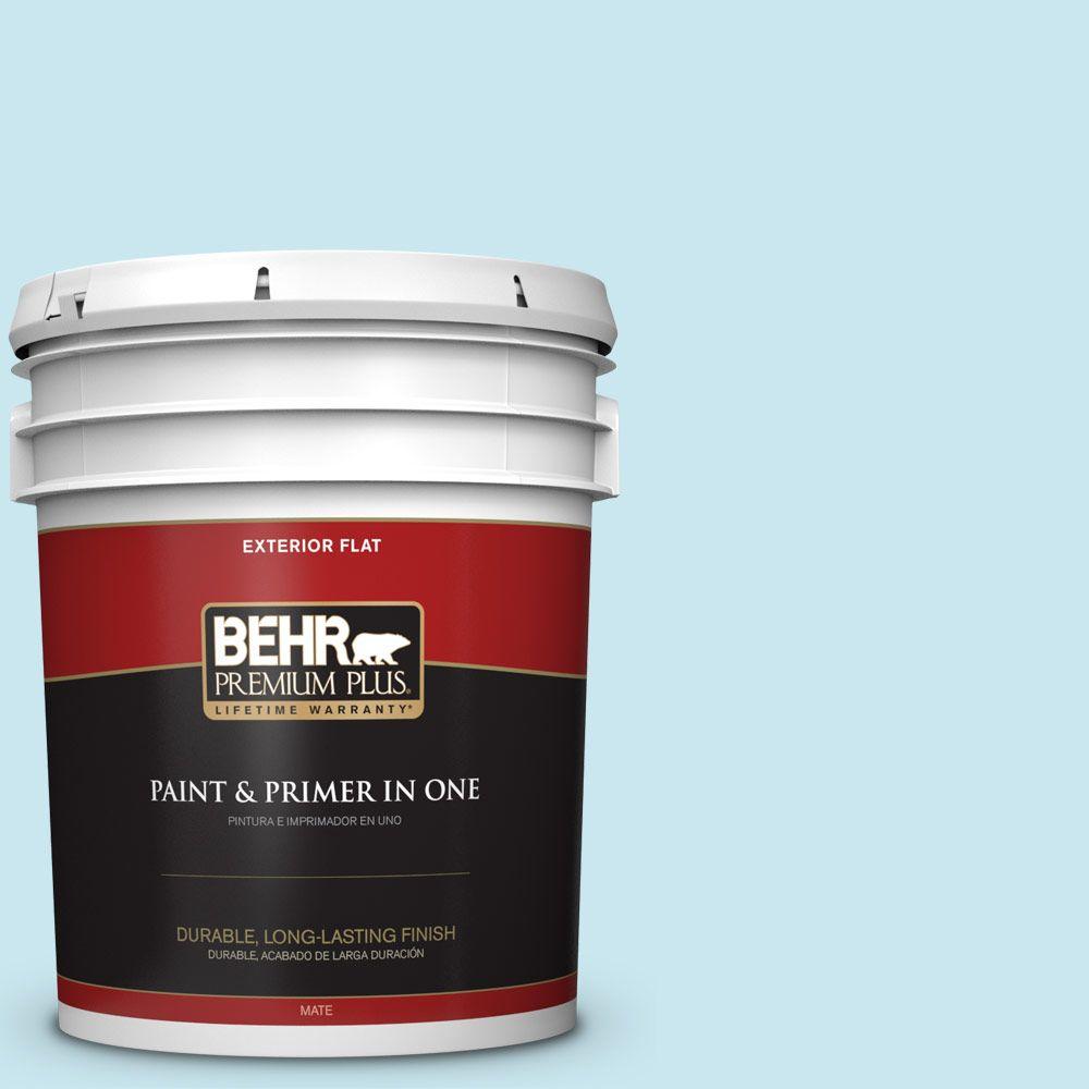 BEHR MARQUEE 5gal. 530C2 Clear Water Flat Exterior Paint445005