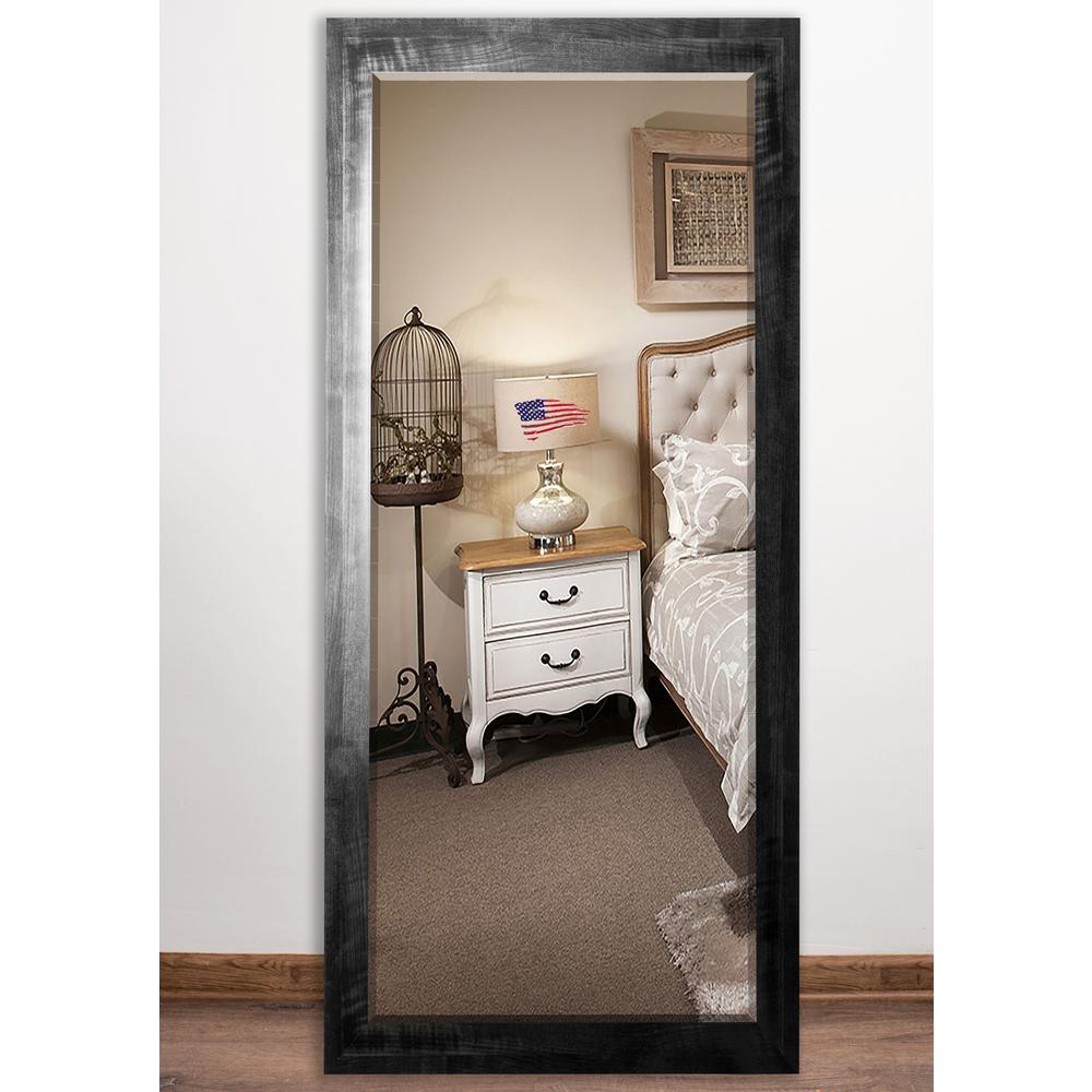 30 In X 63 5 Black Smoke Beveled Full Mirror