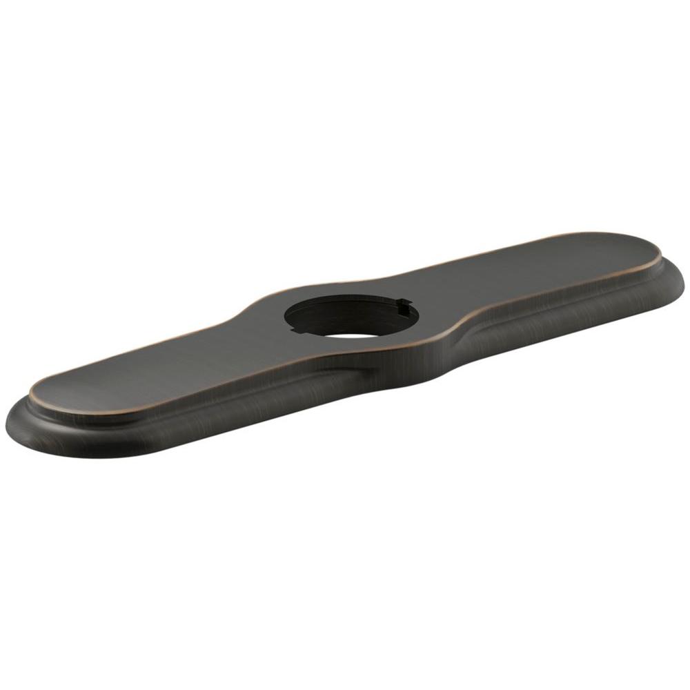 Kohler 1 11 16 In Metal 3 Hole Kitchen Faucet Escutcheon Oil Metal 3 Hole Kitchen Faucet Escutcheon In Oil Rubbed Bronze