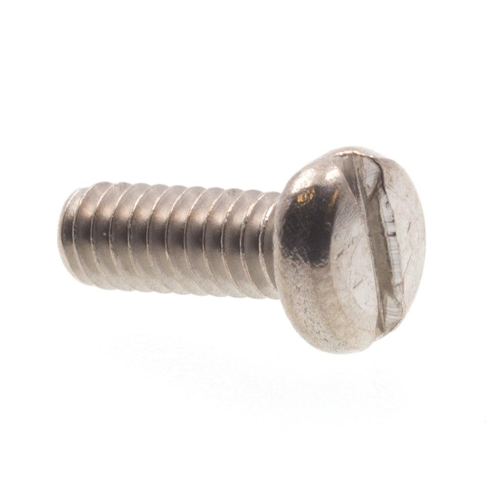 Pan Head Prime-Line 9134137 Machine Screws Grade 18-8 Stainless Steel #2-56 X 1//4 in 25-Pack Slotted Drive