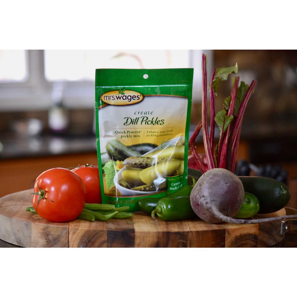Mrs. Wages Dill Pickle Canning Mix (12-Pack) by Mrs. Wages